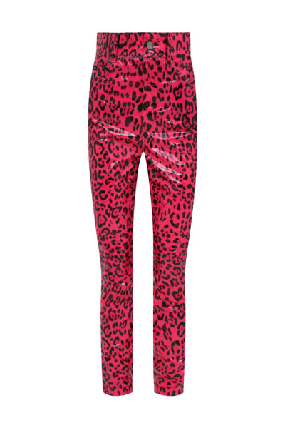 Image of Dolce & Gabbana Fuchsia high-rise trousers