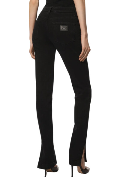 Image 4 of Dolce & Gabbana Black jeans with sizes from the bottom