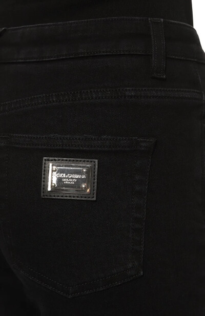 Image 5 of Dolce & Gabbana Black jeans with sizes from the bottom