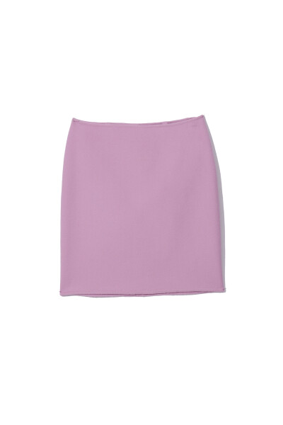 Image of Ralph Lauren Pink cachmere mini skirt