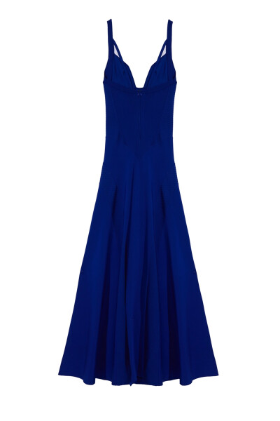 Image 2 of Ralph Lauren Blue maxi dress