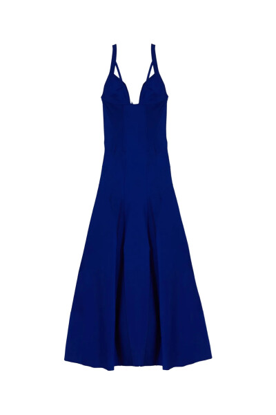 Image of Ralph Lauren Blue maxi dress