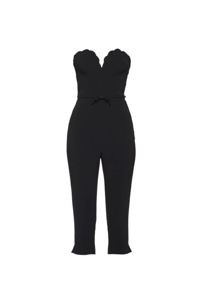 Image 1 of Miu Miu Black bandeau jumpsuit
