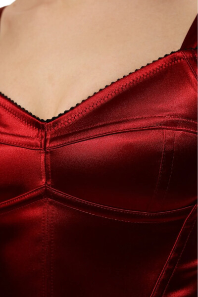 Image 4 of Dolce & Gabbana Red Bustier Top