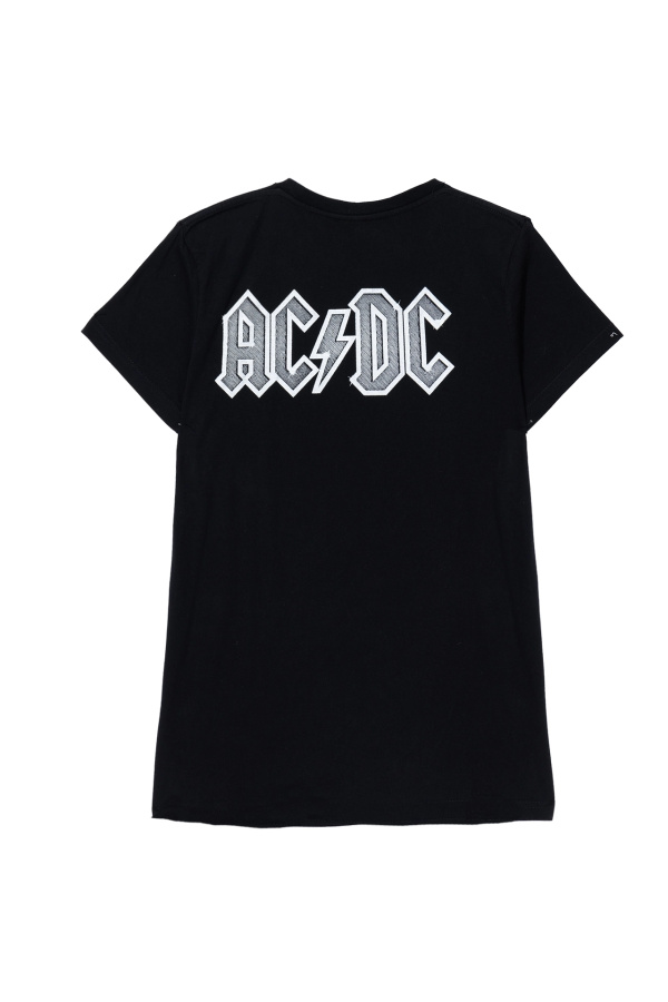 Rock Yeah Black AC/DC T-shirt Black