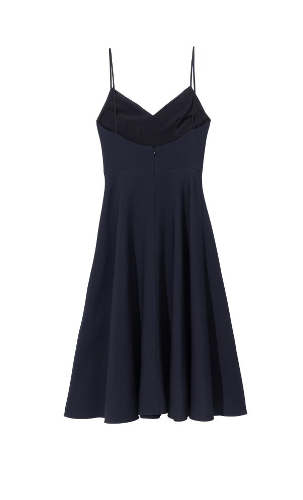 Dior Black dress with thin straps Black