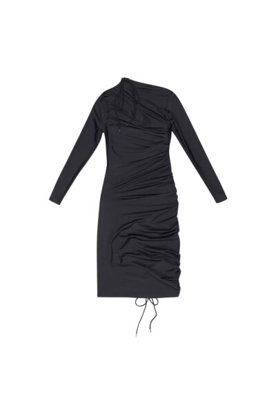 Image 4 of Balenciaga Black dress with drapery