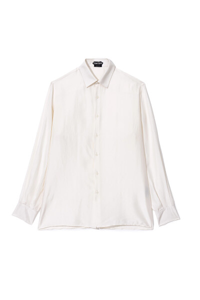 Image of Tom Ford Milk Silk Blouse