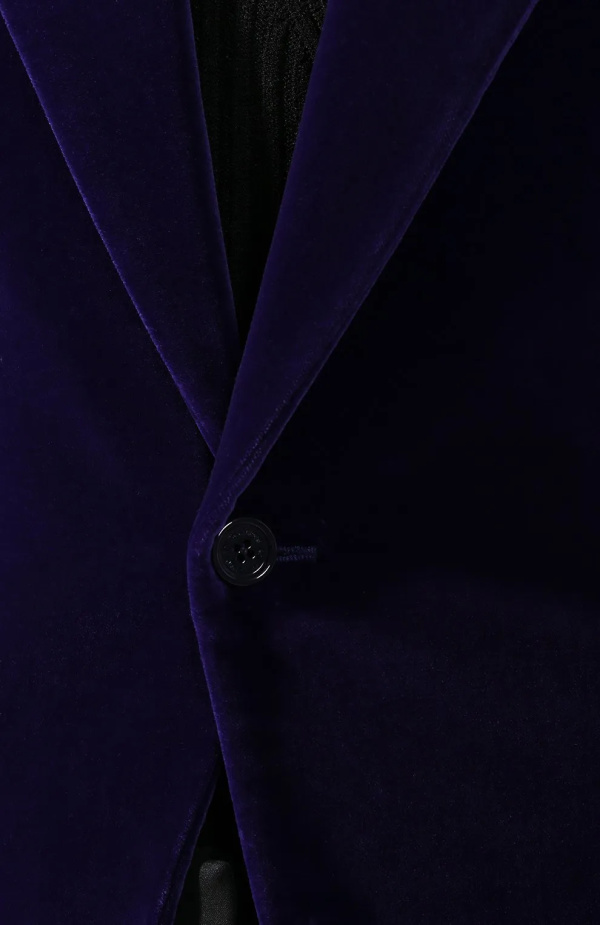 Ralph Lauren Violet velvet jacket Violet
