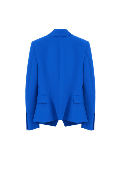 Image 4 of Balmain Electric blue wool jacket