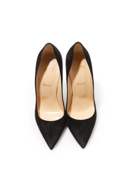 Image 2 of Christian Louboutin Black suede shoes