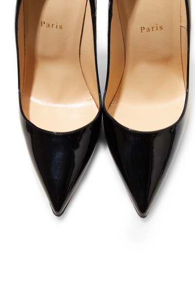 Image 3 of Christian Louboutin Black leather shoes So Kate 120