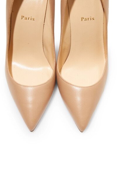 Image 3 of Christian Louboutin Beige leather pumps