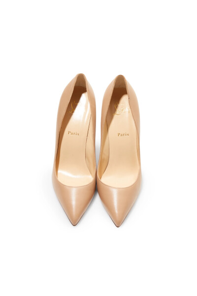 Image 2 of Christian Louboutin Beige leather pumps
