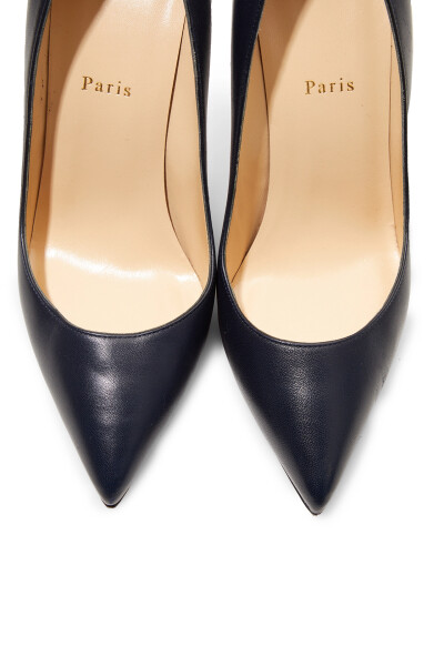 Image 3 of Christian Louboutin Blue leather pumps