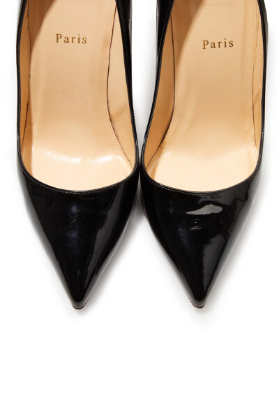 Image 3 of Christian Louboutin Black patent leather shoes