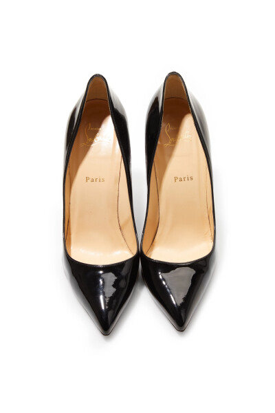 Image 2 of Christian Louboutin Black patent leather shoes