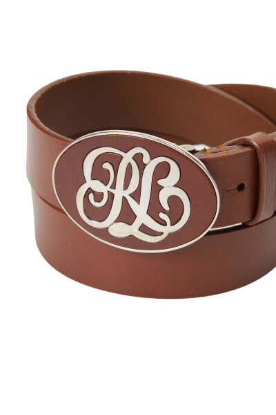 Image 2 of Ralph Lauren Brown leather belt