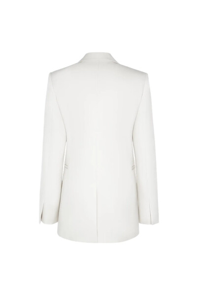 Image 4 of Givenchy Milk Elongated Wool Jacket