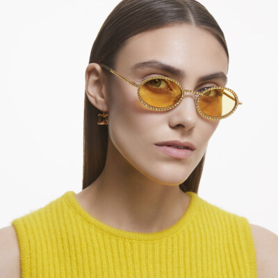 Image 2 of Swarovski Yellow Millenia Sunglasses