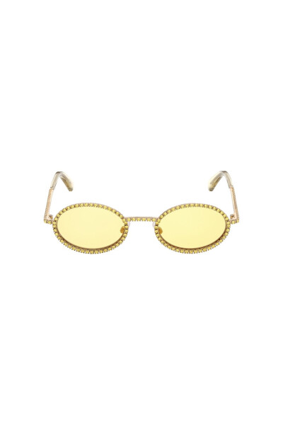 Image of Swarovski Yellow Millenia Sunglasses