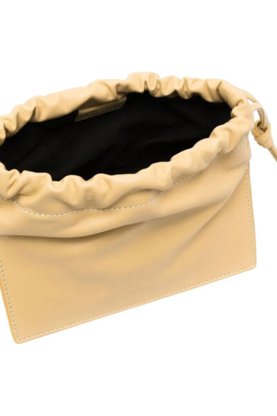 Image 4 of Yuzefi Yellow crossbody bag with knots