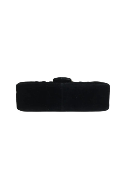 Image 4 of Gucci Black Velvet Marmont Matelasse Shoulder Bag