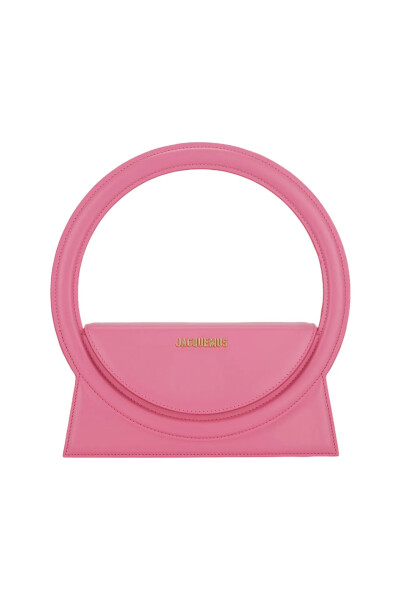 Image of Jacquemus Pink Le Sac Rond Bag