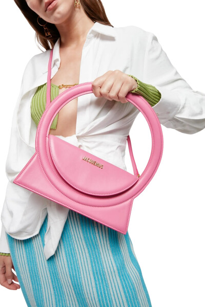 Image 2 of Jacquemus Pink Le Sac Rond Bag