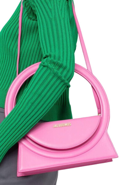 Image 3 of Jacquemus Pink Le Sac Rond Bag
