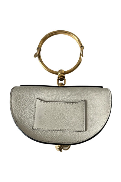 Image 3 of Chloé Beige Bracelet Nile leather handbag