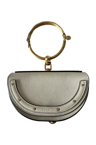 Image 2 of Chloé Beige Bracelet Nile leather handbag