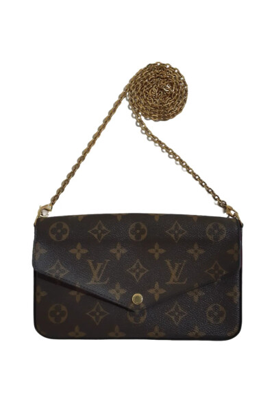 Image 5 of Louis Vuitton Monogram Pochette Felicie crossbody bag