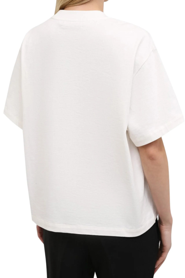 Jil Sander White Cotton T-Shirt White