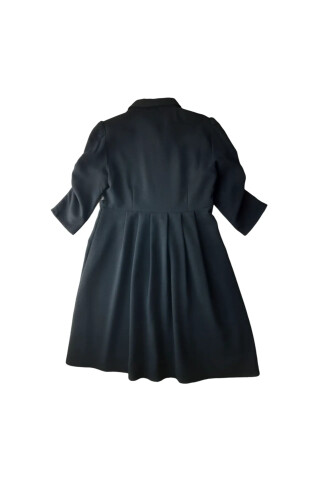 Sandro Black Ratila Lace-Inset A-Line Mini Dress Black