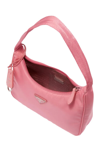 Image 3 of Prada Pink Nylon Mini Re-Edition 2000 Shoulder Bag