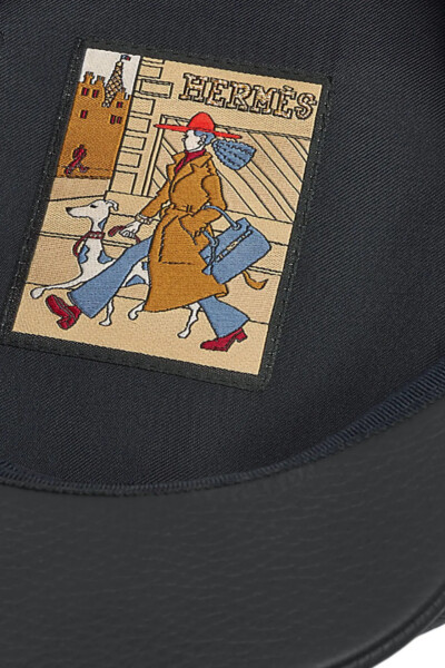 Image 3 of Hermes Black Dani Cap