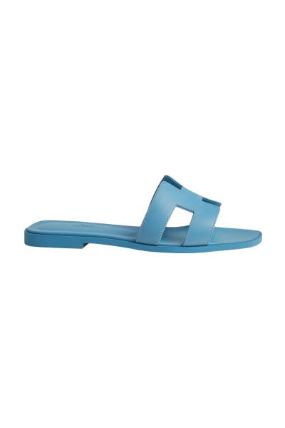 Image of Hermes Blue Oran Sandal