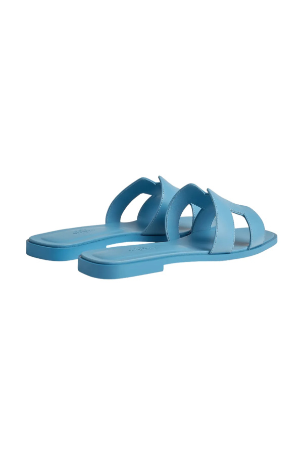 Hermes Blue Oran Sandal Blue