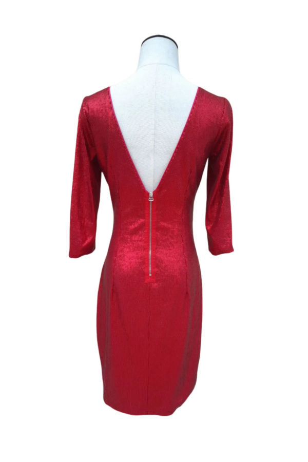 Twenty Cluny Red Sequins Dress Red