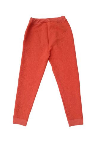 Moschino Orange Logo Pants Orange