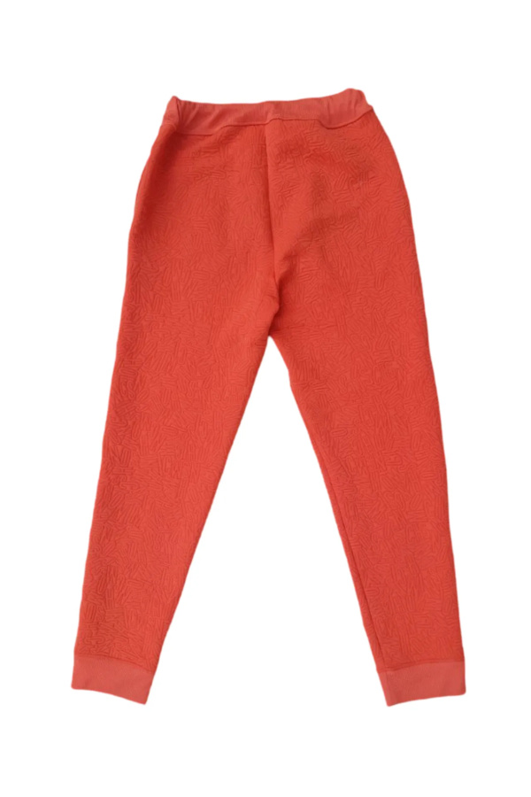 Moschino Orange Logo Pants Orange