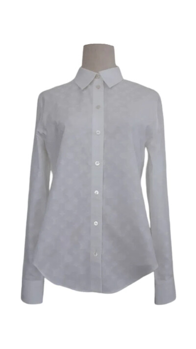 Image 6 of Louis Vuitton White Monogram Woman Shirt