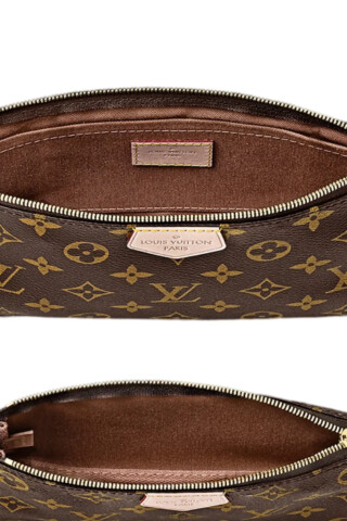 Louis Vuitton Khaki Multi Pochette Accessoires Monogram Canvas Bag Multicolor