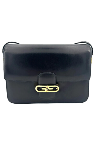 Image of Gucci Vintage Black Box Bag