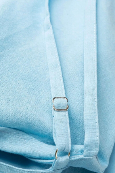 Image 6 of Jacquemus Light Blue Le Papier 'La Robe Saudade' Minidress