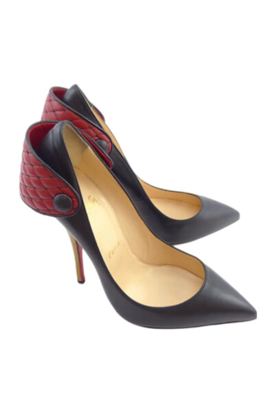 Image 2 of Christian Louboutin Black Huguetta Pump 120