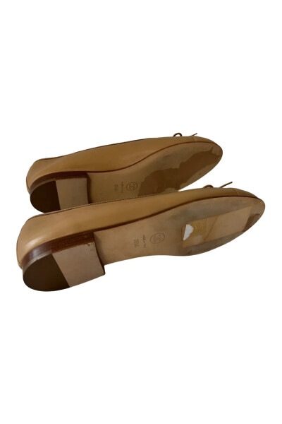 Image 5 of Chanel Beige Leather Ballet Flats