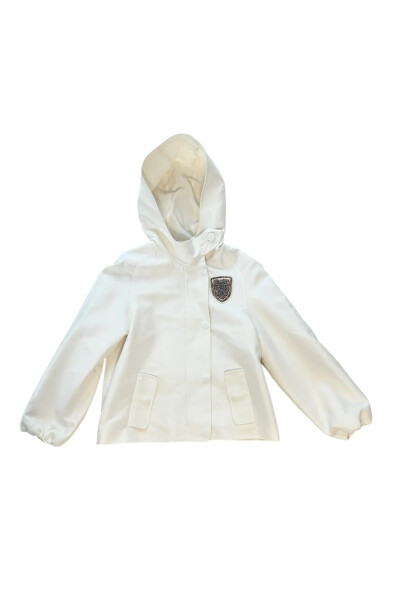 Image of Dior White hooded jacket