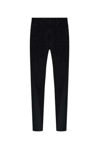 Image of MUGLER Black Cotton Jeans